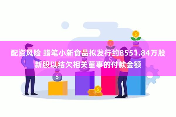 配资风险 蜡笔小新食品拟发行约8551.84万股新股以结欠相关董事的付款金额